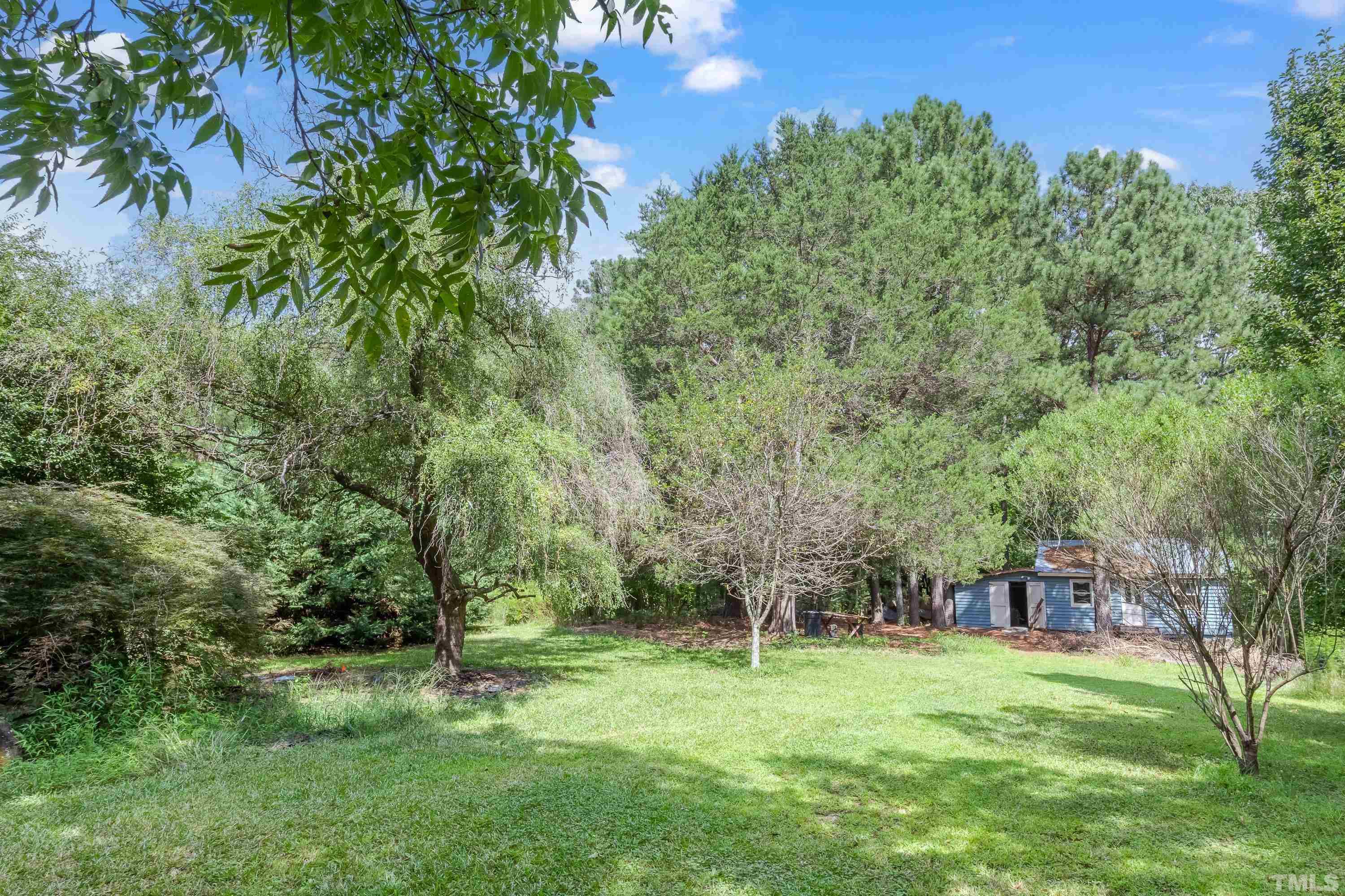 3614 Carpenter Pond Road Durham, NC 27703 - Photo 46 of 57 a green field with lots of bushes