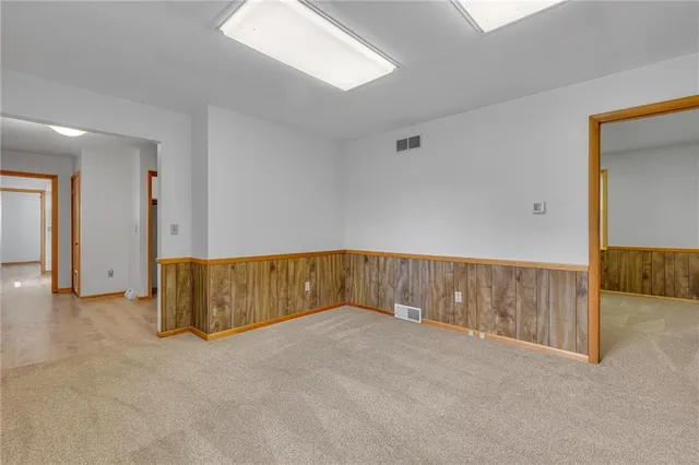wooden floor in an empty room
