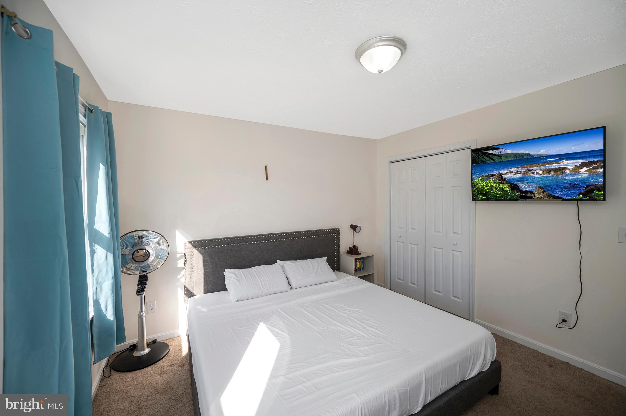 9577 Roys Lane Culpeper, VA 22701 - Photo 29 of 42 a bedroom with a bed and a painting on the wall