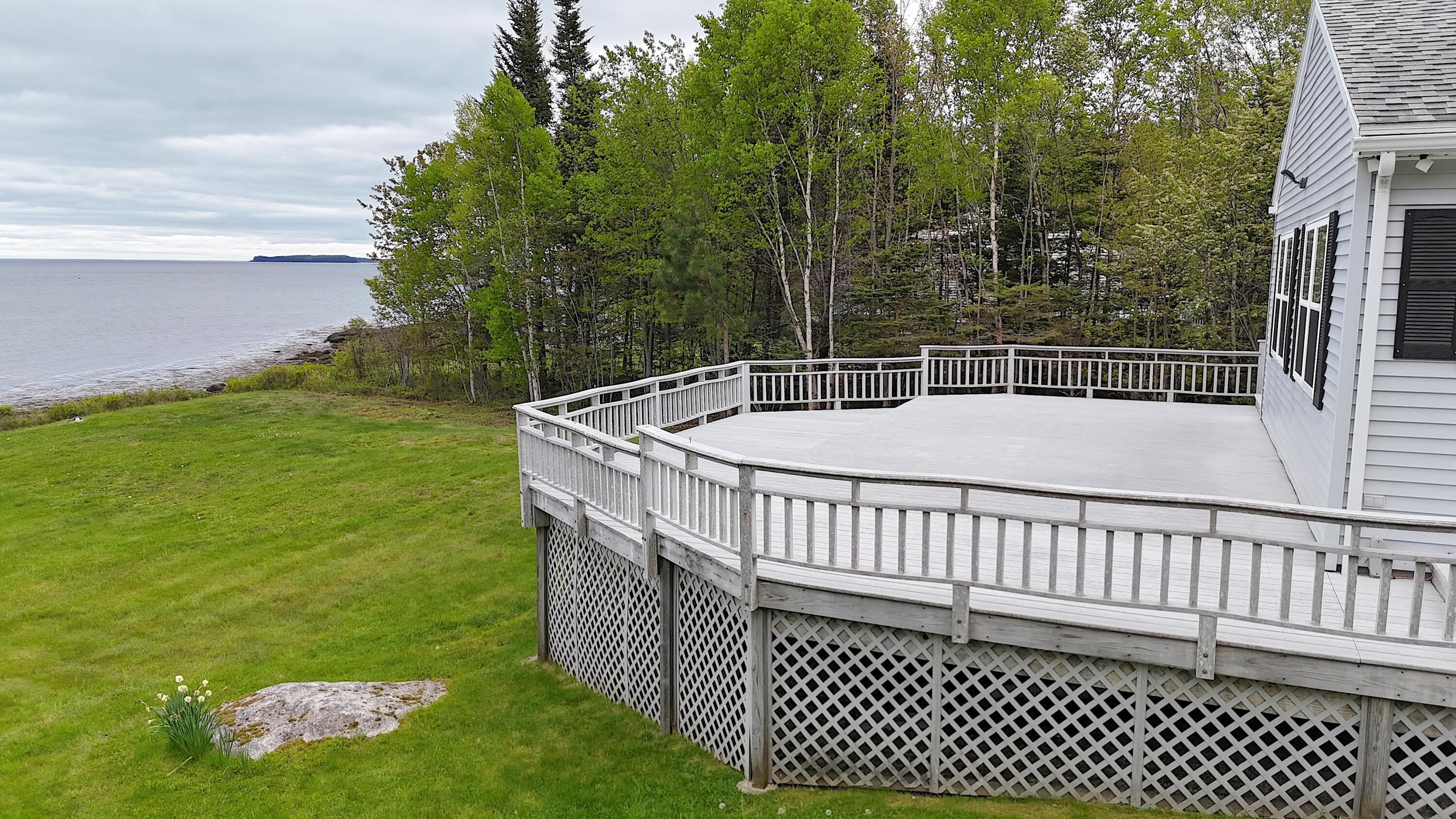 915 Mason Bay Road Jonesport, ME 04649 - Photo 60 of 62 side deck