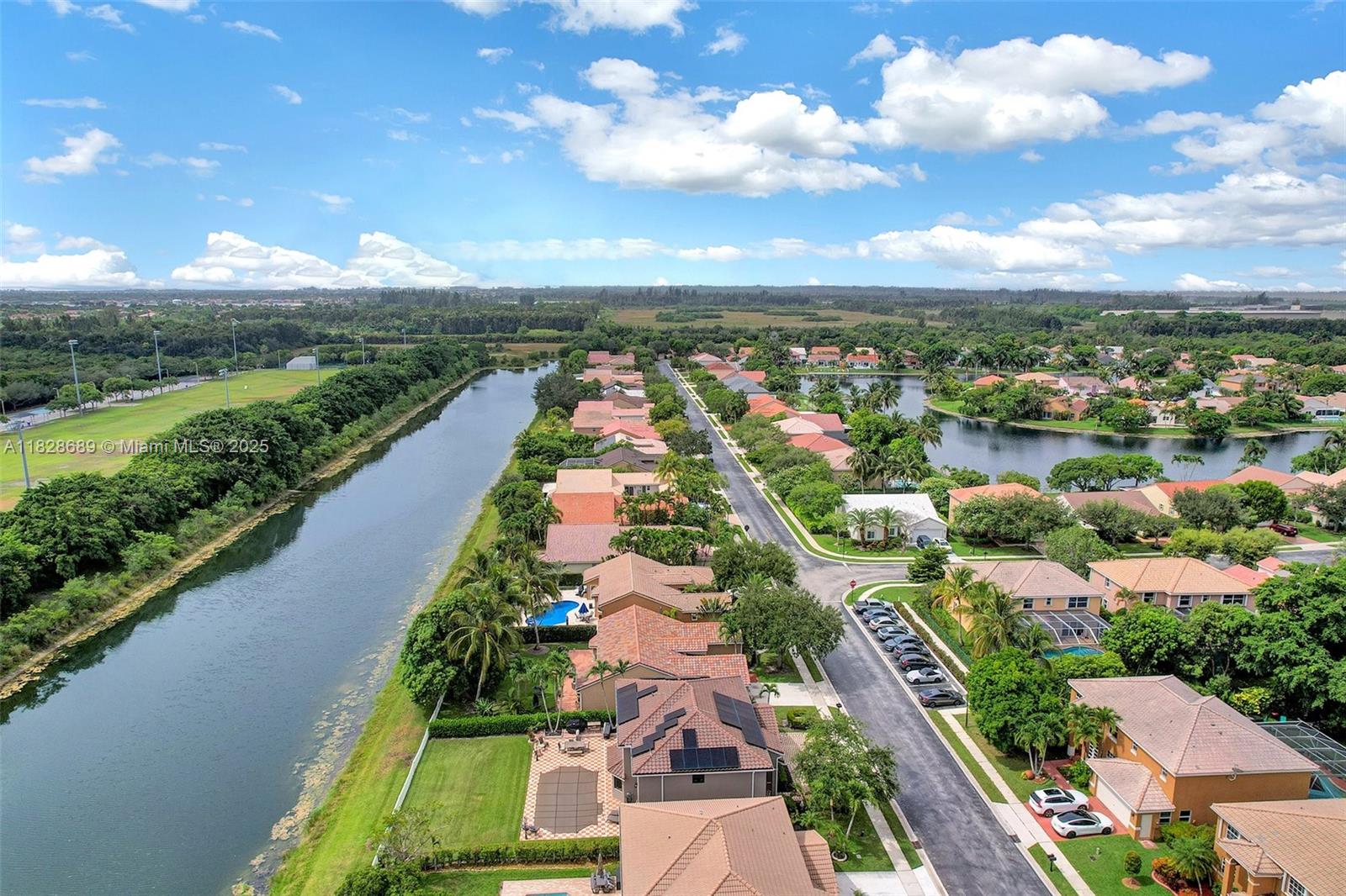 275 Southwest 198th Terrace Pembroke Pines, FL 33029 - Photo 31 of 35 a view of a city with lots of trees