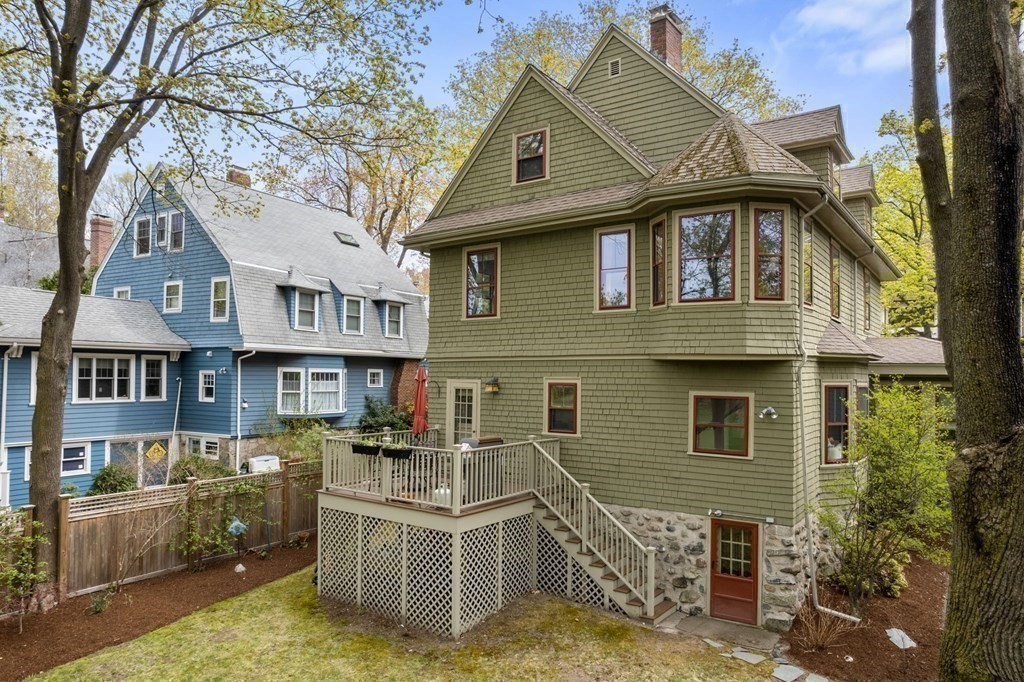 53 Oxford Road Newton, MA 02459 - Photo 30 of 32 a front view of a house with a yard