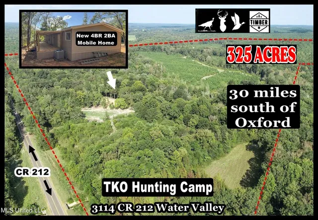 $975,000 | 3114 County Road 212, Water Valley, MS 38965