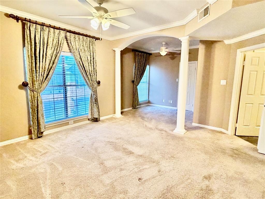 2524 Preston Road, Unit 504 Plano, TX 75093 - Photo 14 of 31 Huge primary suite with custom drapery