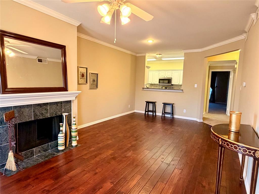 2524 Preston Road, Unit 504 Plano, TX 75093 - Photo 4 of 31 Gorgeous engineered wood floors in the living room