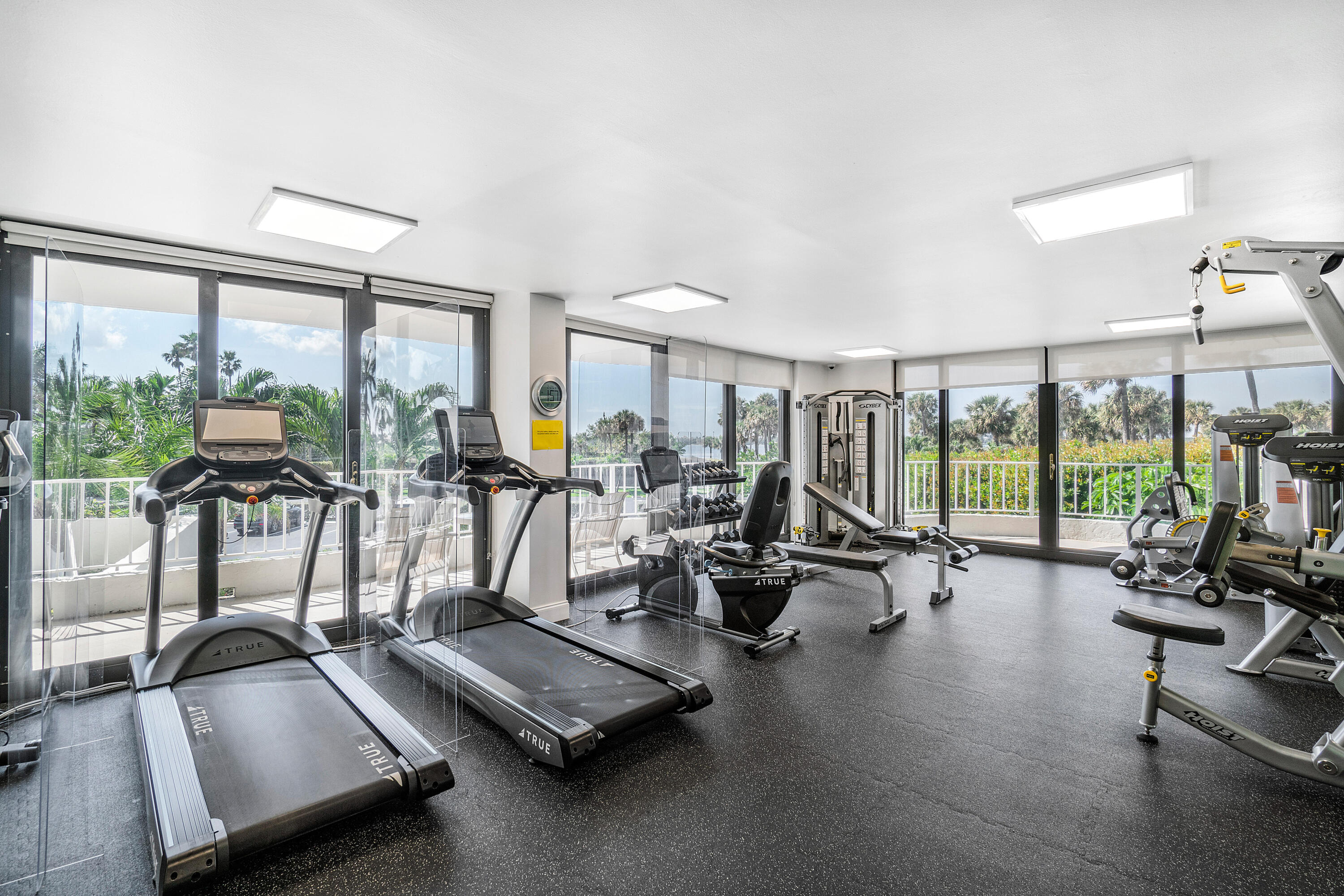 3360 South Ocean Boulevard, Unit 3 A I Palm Beach, FL 33480 - Photo 15 of 22 a view of a room with gym equipment