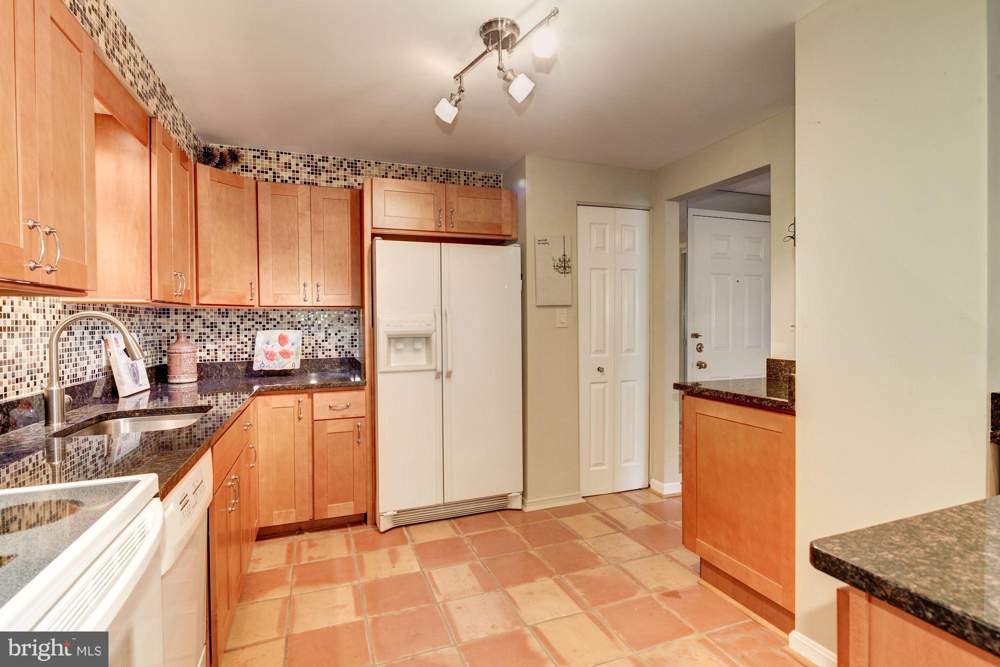 2331 Old Court Road, Unit 200 Baltimore, MD 21208 - Photo 11 of 28 Kitchen w/Maple Cabinets/Under Counter Lighting