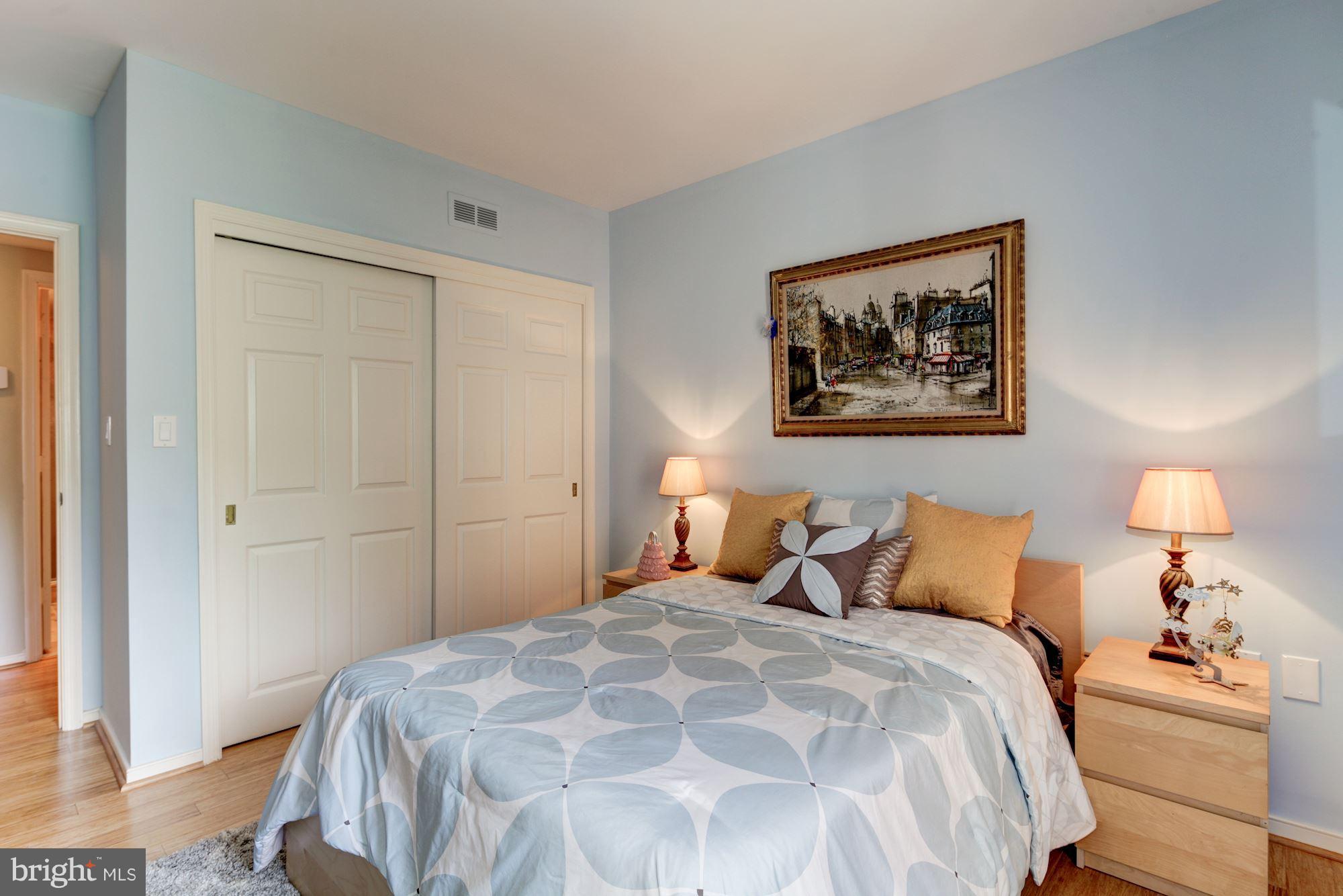 2331 Old Court Road, Unit 200 Baltimore, MD 21208 - Photo 18 of 28 Bedroom #2 w/Double Closet/Organizer Racks