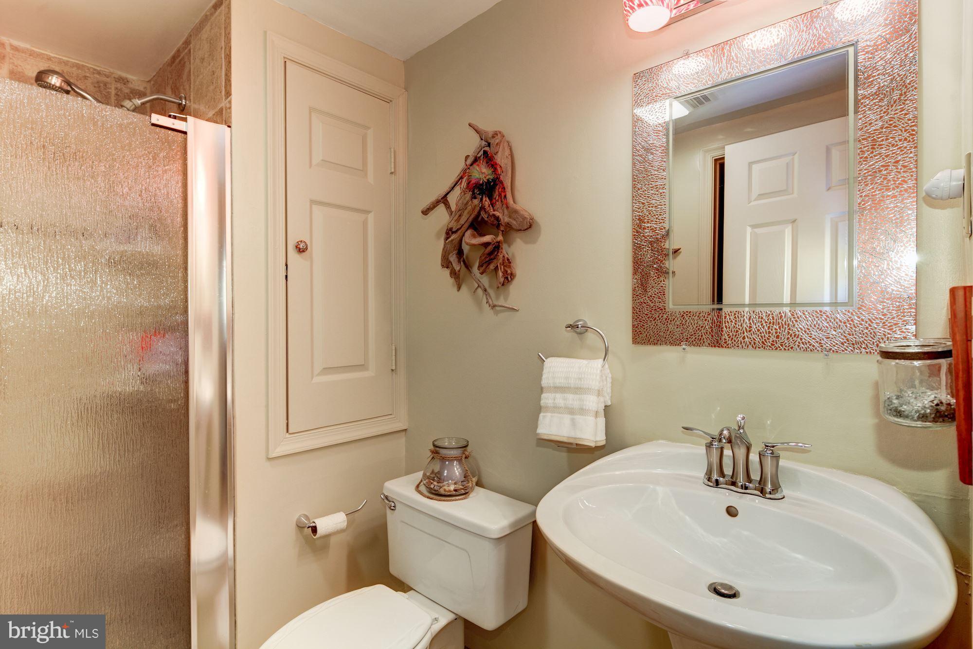 2331 Old Court Road, Unit 200 Baltimore, MD 21208 - Photo 19 of 28 Bath #2 Updated w/Ceramic Showe/Tile Flr/Pedestal