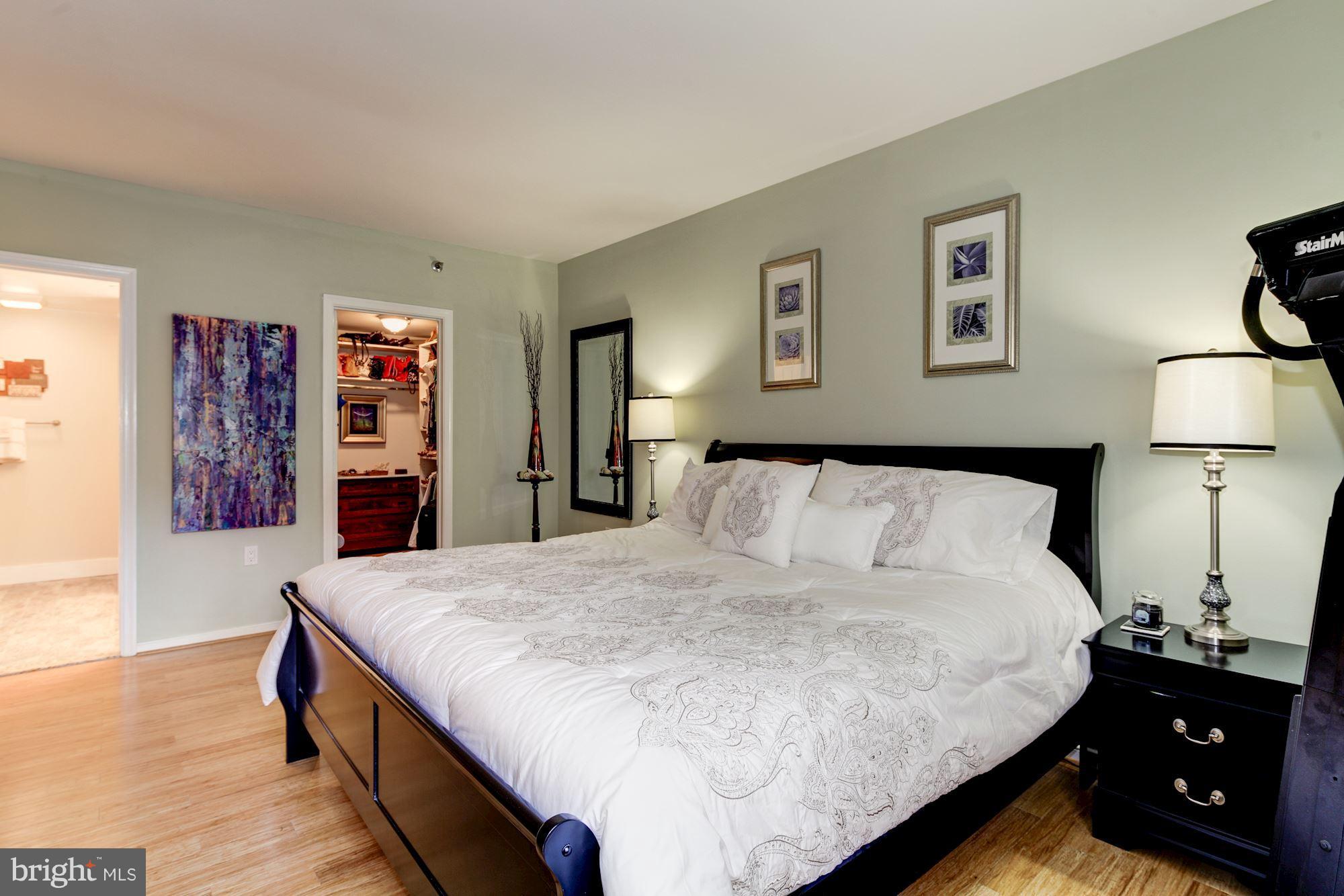 2331 Old Court Road, Unit 200 Baltimore, MD 21208 - Photo 21 of 28 Bedroom (Master) w/Walk-in Closet