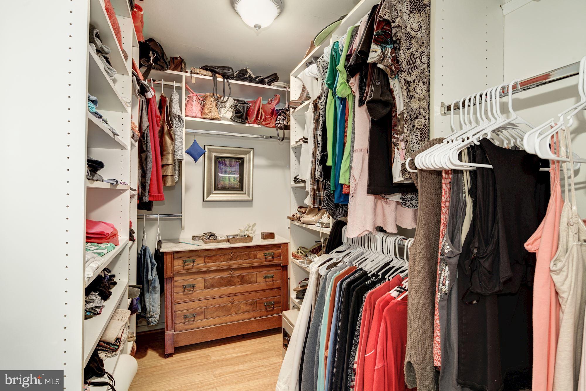 2331 Old Court Road, Unit 200 Baltimore, MD 21208 - Photo 22 of 28 Walk-in Closet w/OrganizerShelving