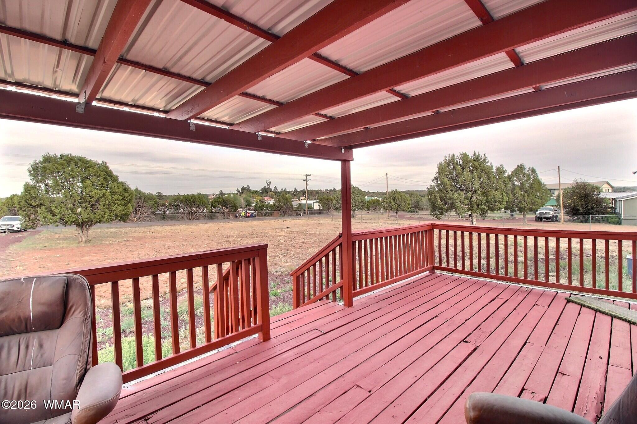 1254 Lone Pine Dam Road Show Low, AZ 85901 - Photo 15 of 21 Front Deck