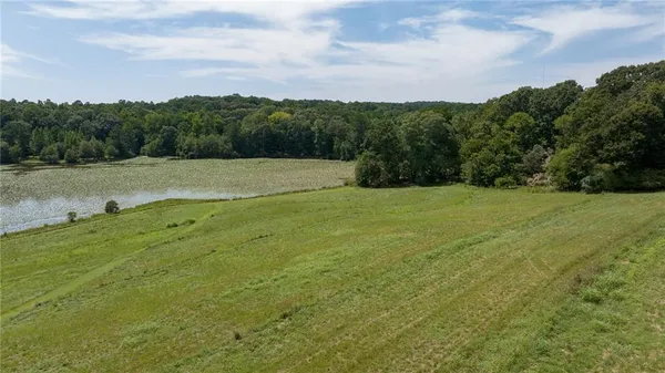 a view of an outdoor space with a lake view