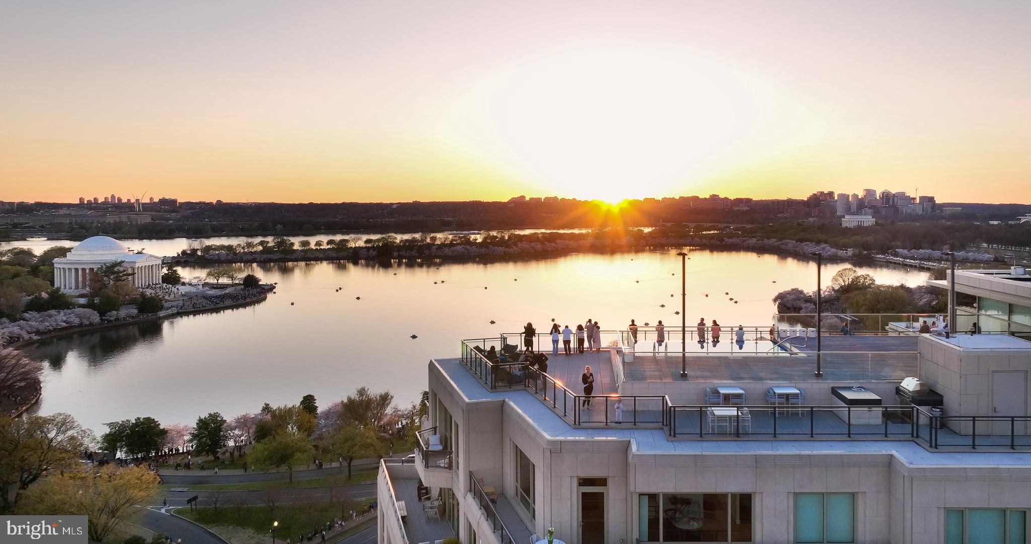 1331 Maryland Avenue Southwest, Unit PH06/VARIES Washington, DC 20024 - Photo 2 of 15 a view of a lake and a mountain