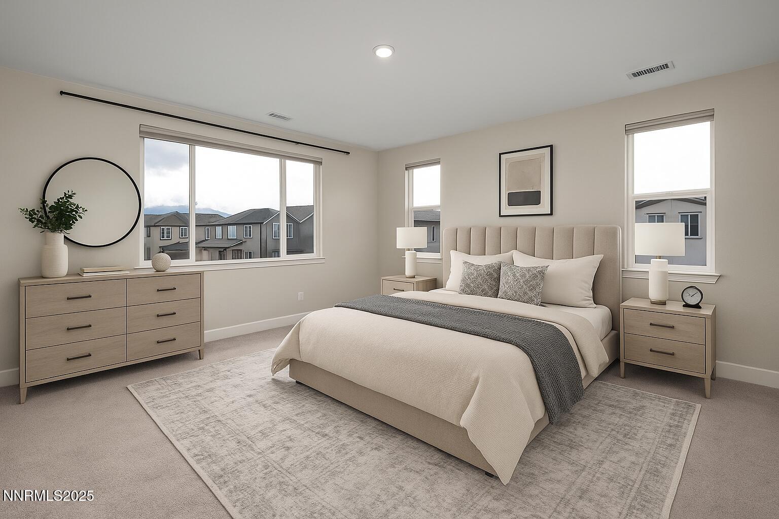 1119 Roswell Road Sparks, NV 89436 - Photo 9 of 35 a bedroom with a bed and a window