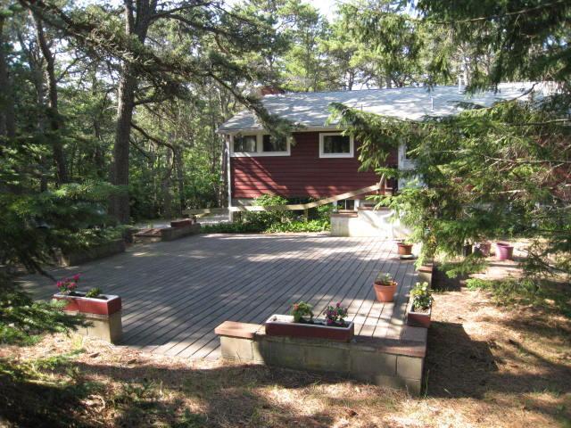 45 Cranberry Hollow Road Wellfleet, MA 02667 - Photo 7 of 26 a view of yard with green space