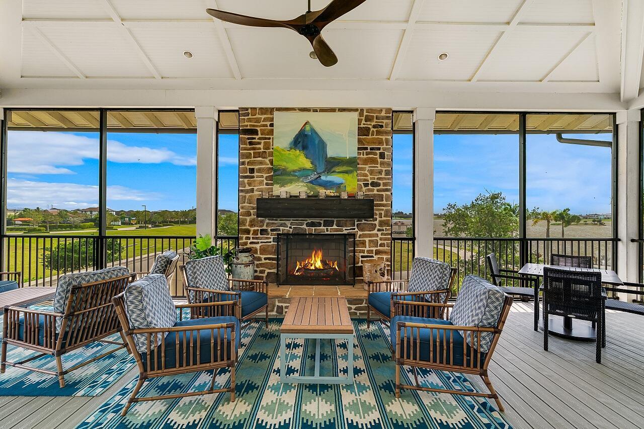 19567 Weathervane Way Loxahatchee, FL 33470 - Photo 40 of 49 swimming pool view with a seating space