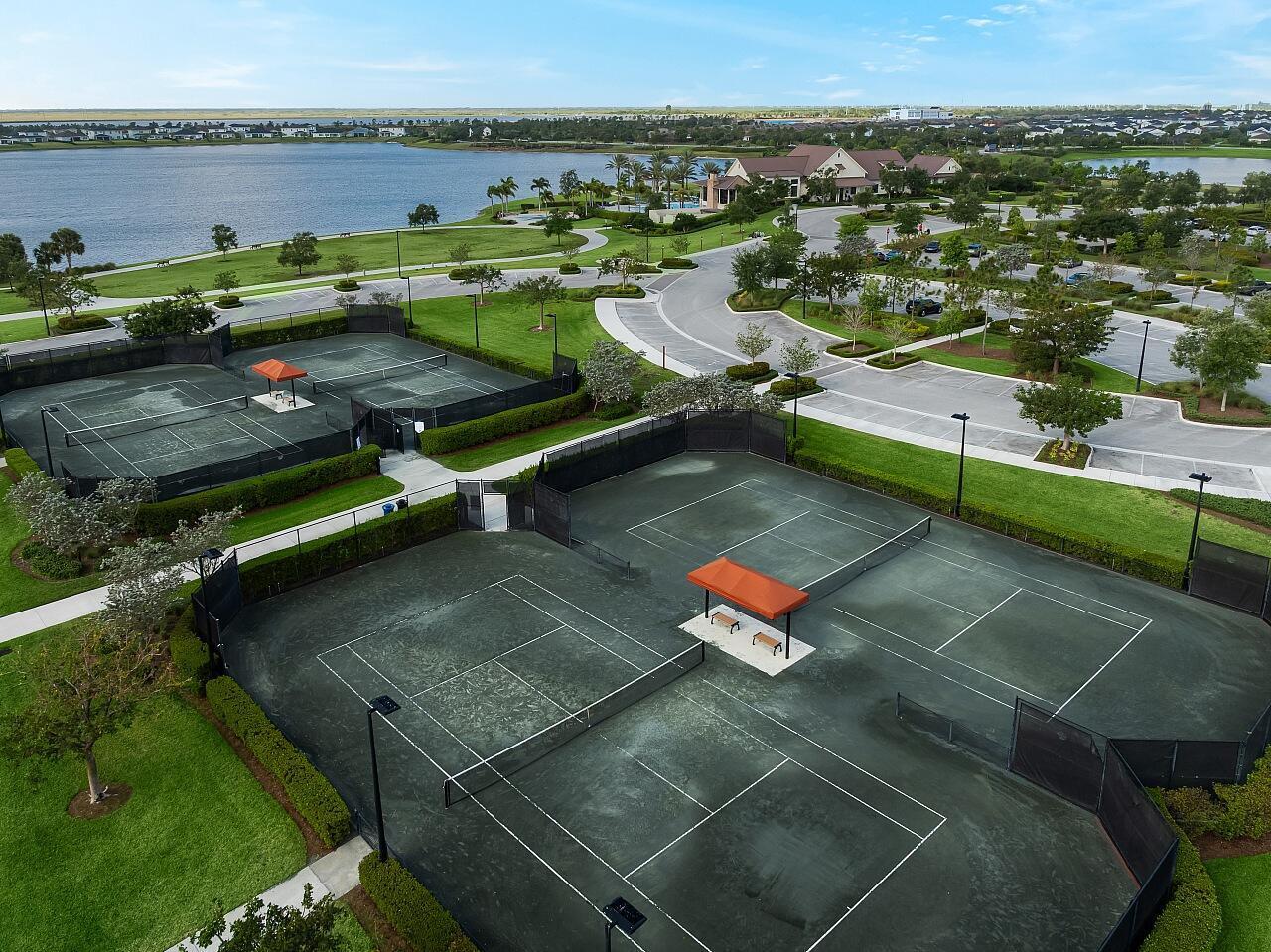 19567 Weathervane Way Loxahatchee, FL 33470 - Photo 47 of 49 an aerial view of a pool with a yard