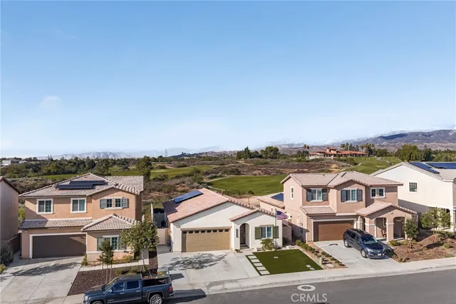 a view of a city with tall buildings