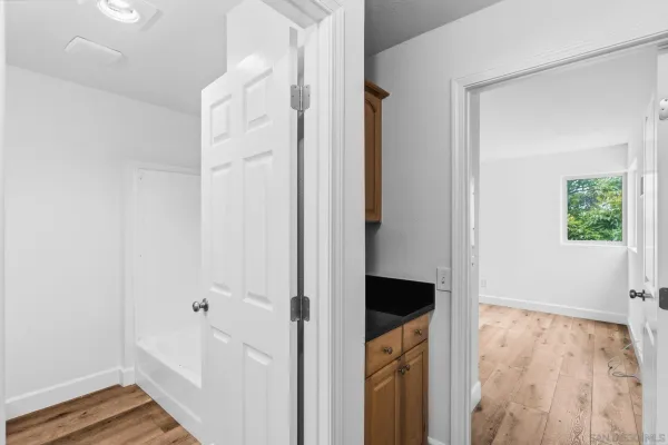 a view of walk in closet