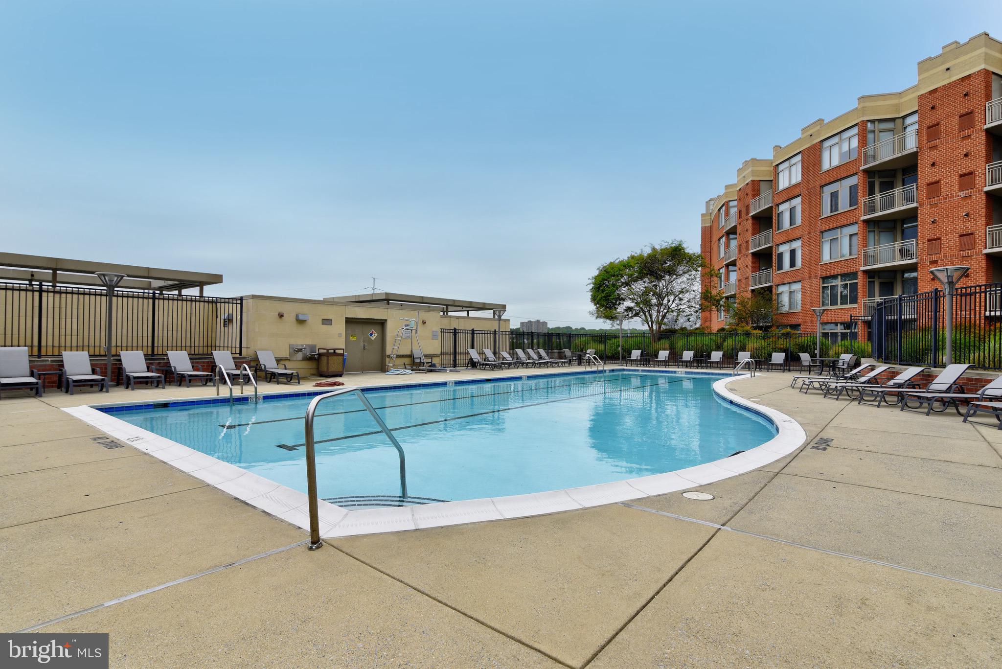 3600 South Glebe Road, Unit 414W Arlington, VA 22202 - Photo 18 of 28 a view of a swimming pool and a outdoor space