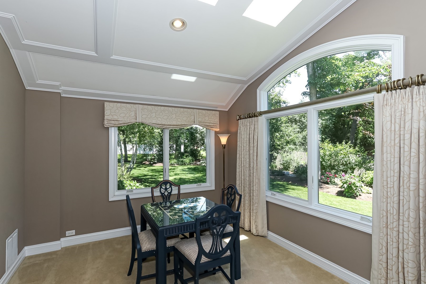 1117 Old Colony Road Lake Forest, IL 60045 - Photo 13 of 45 a view of a dining room with furniture window and outside view