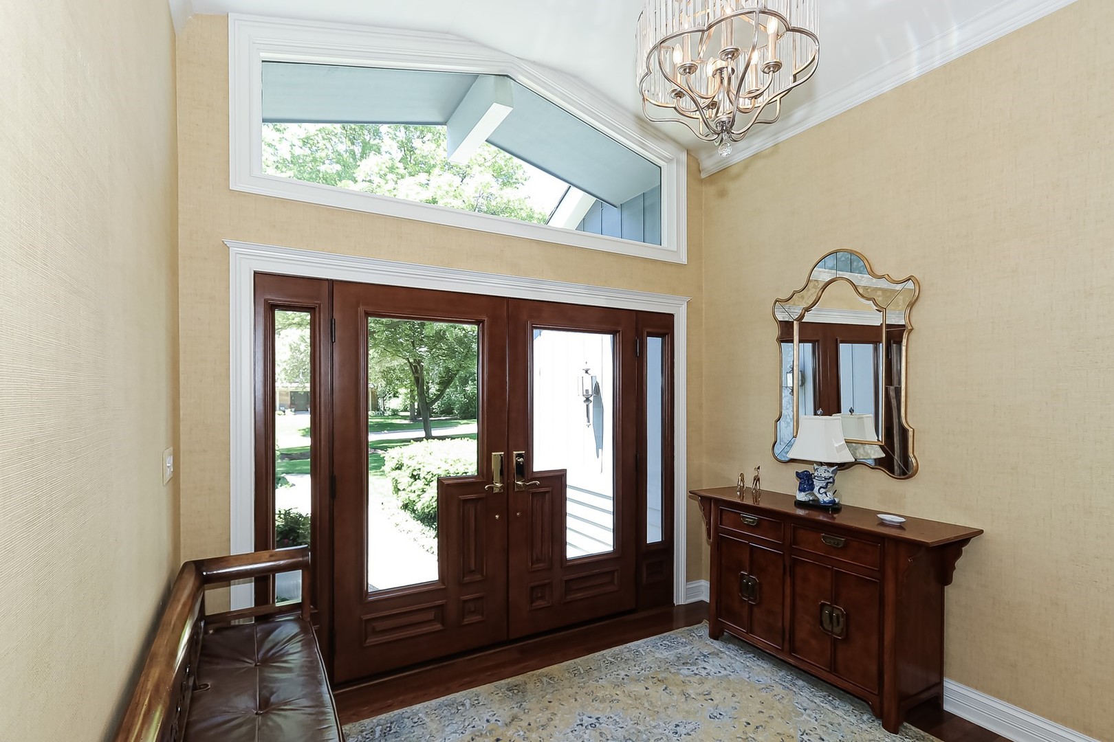 1117 Old Colony Road Lake Forest, IL 60045 - Photo 5 of 45 a room with a bed mirror and a window