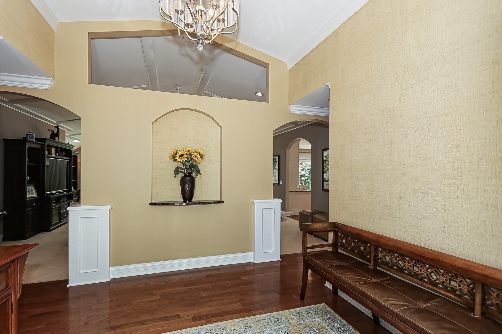 1117 Old Colony Road Lake Forest, IL 60045 - Photo 6 of 45 a view of entryway with wooden floor