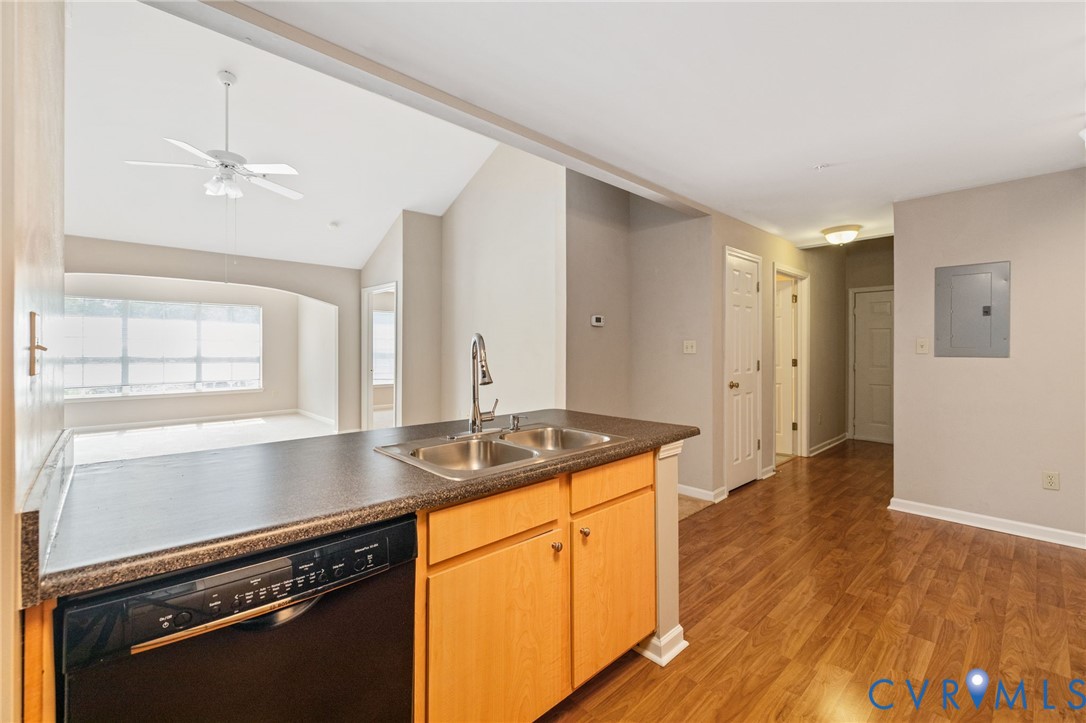 600 Fern Meadow Loop, Unit 308 Midlothian, VA 23114 - Photo 12 of 39 a kitchen with a sink appliances and cabinets