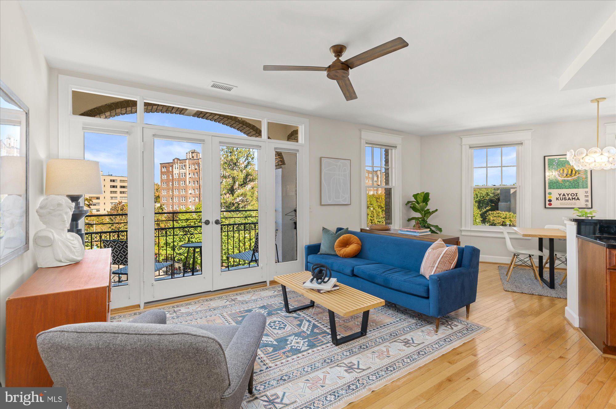 2902 Porter Street Northwest, Unit 51 Washington, DC 20008 - Photo 9 of 10 Open Floor Plan