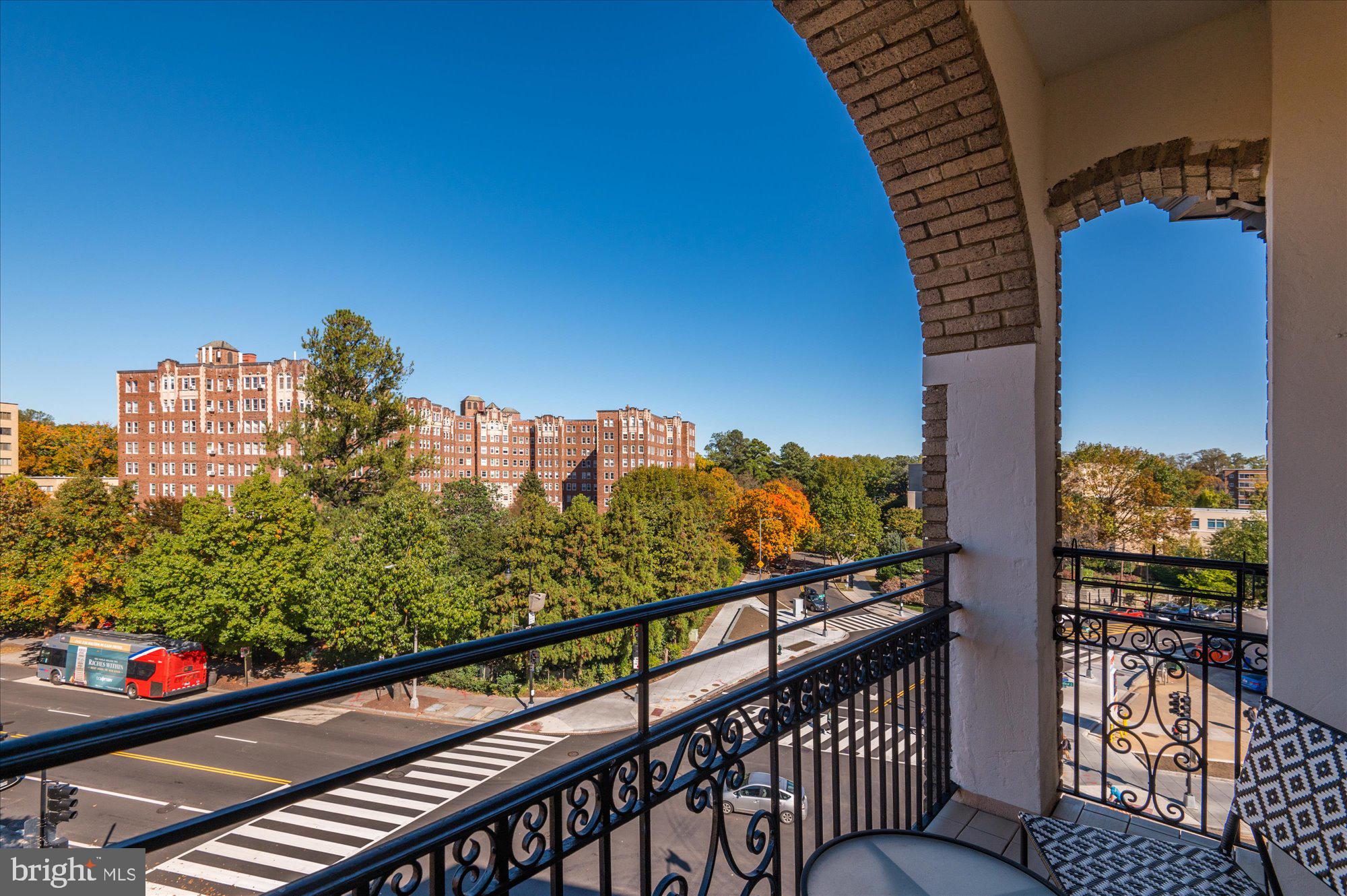 2902 Porter Street Northwest, Unit 51 Washington, DC 20008 - Photo 7 of 10 Balcony w city views