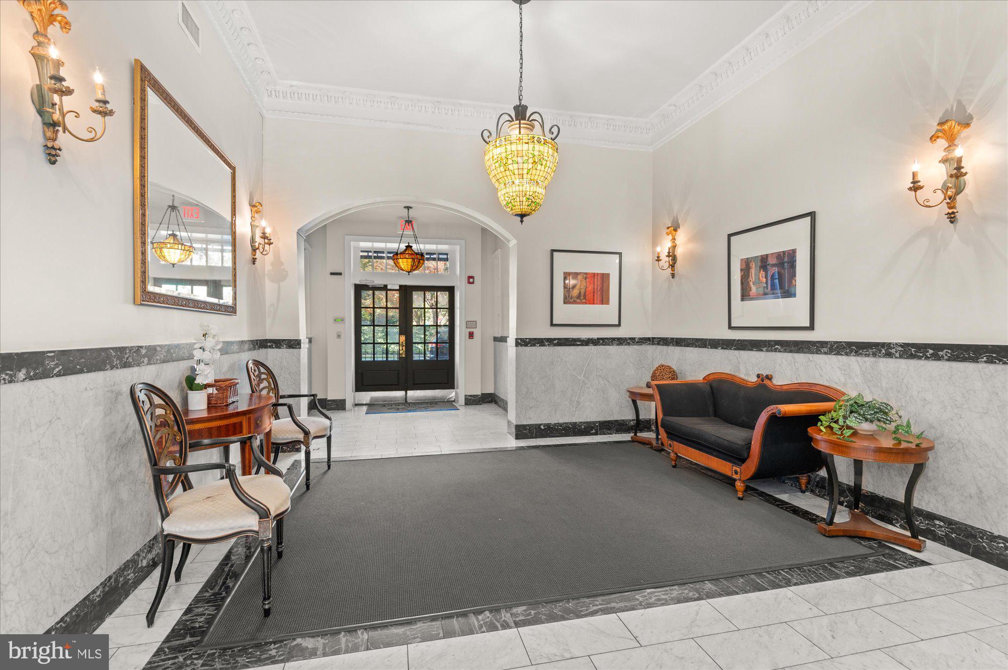 2902 Porter Street Northwest, Unit 51 Washington, DC 20008 - Photo 8 of 10 Main lobby