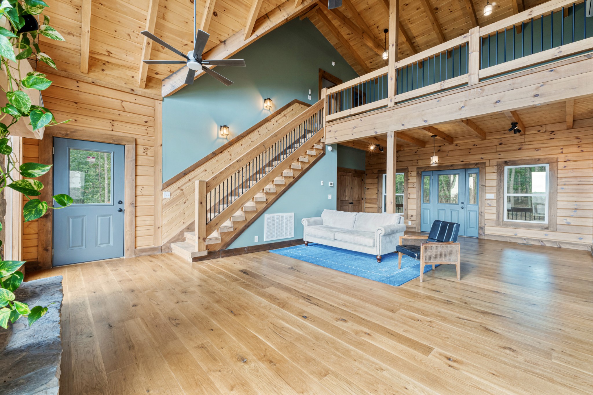 2367 Eagle Rock Road Monteagle, TN 37356 - Photo 25 of 63 a view of staircase with a rug and a table