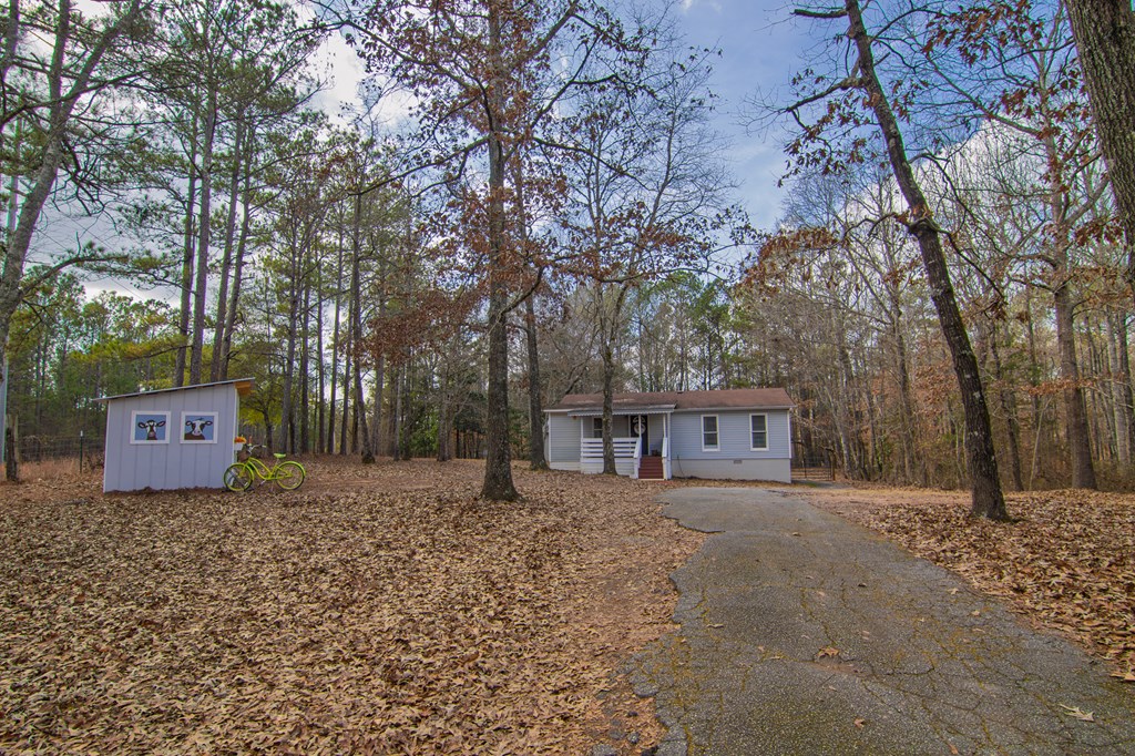 10933 Us Highway Hamilton, GA 31811 - Photo 2 of 44 a house with trees in front of it
