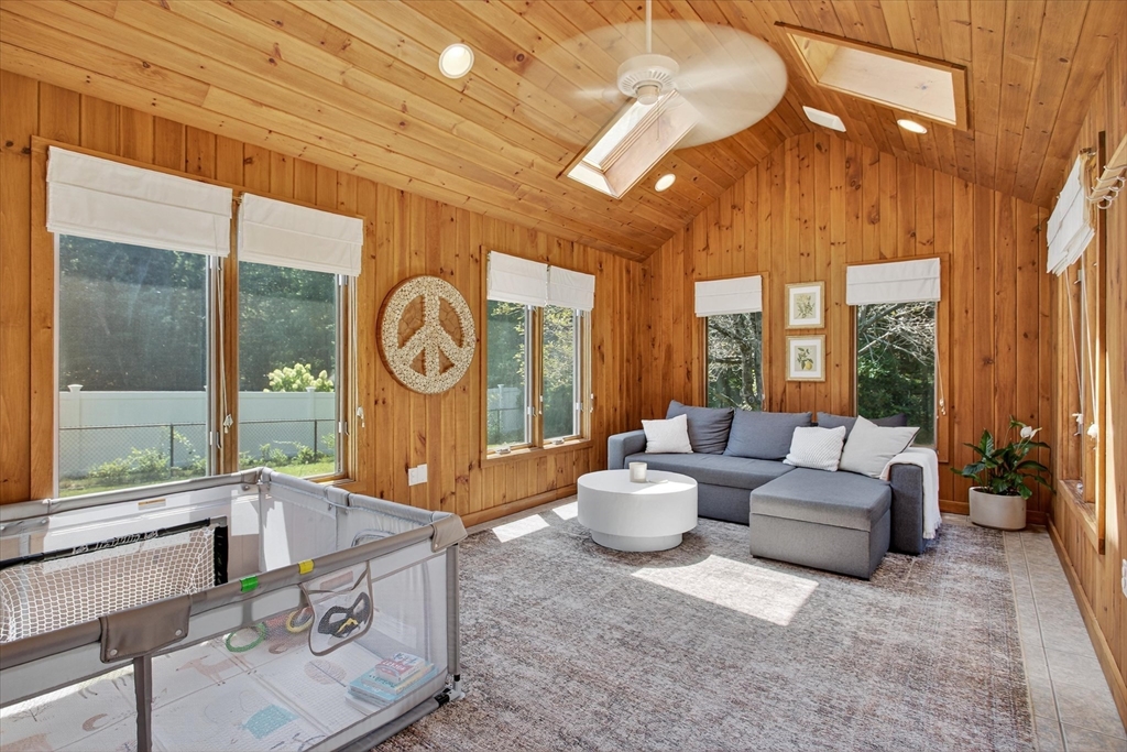 34 Timberline Road Millis, MA 02054 - Photo 15 of 42 a living room with furniture and a large window