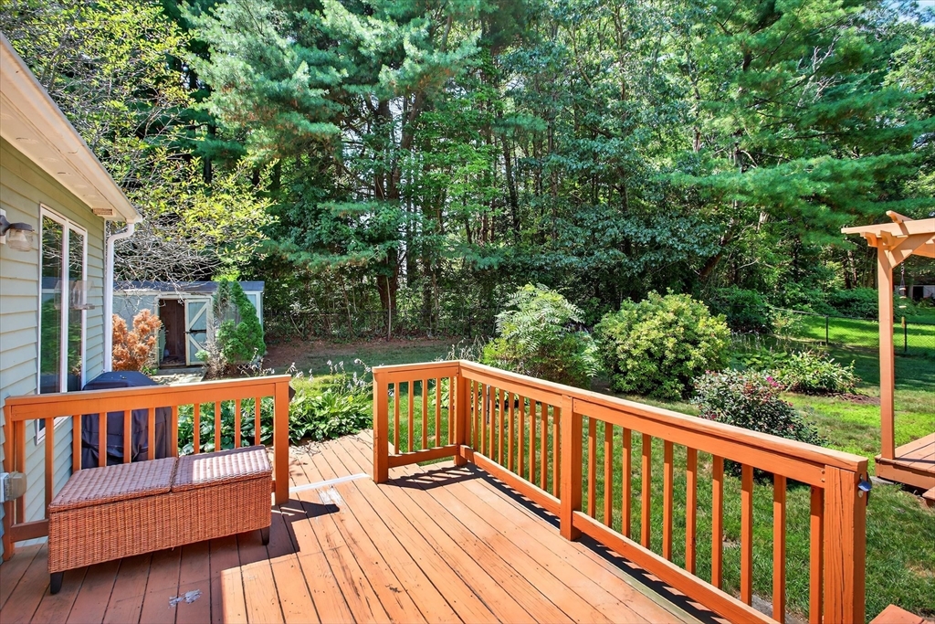 34 Timberline Road Millis, MA 02054 - Photo 30 of 42 a view of a two chairs in the deck