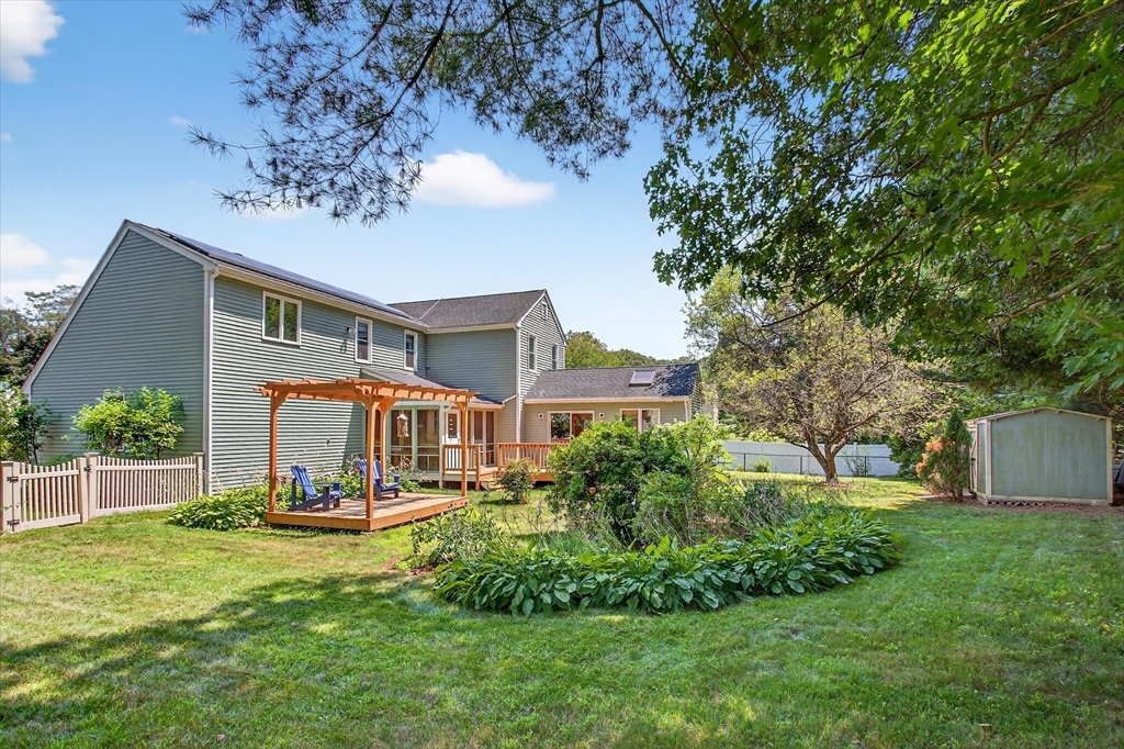 34 Timberline Road Millis, MA 02054 - Photo 33 of 42 a front view of house with a garden
