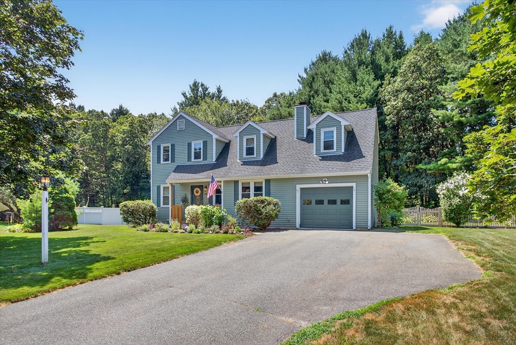 34 Timberline Road Millis, MA 02054 - Photo 38 of 42 a front view of house with yard and green space