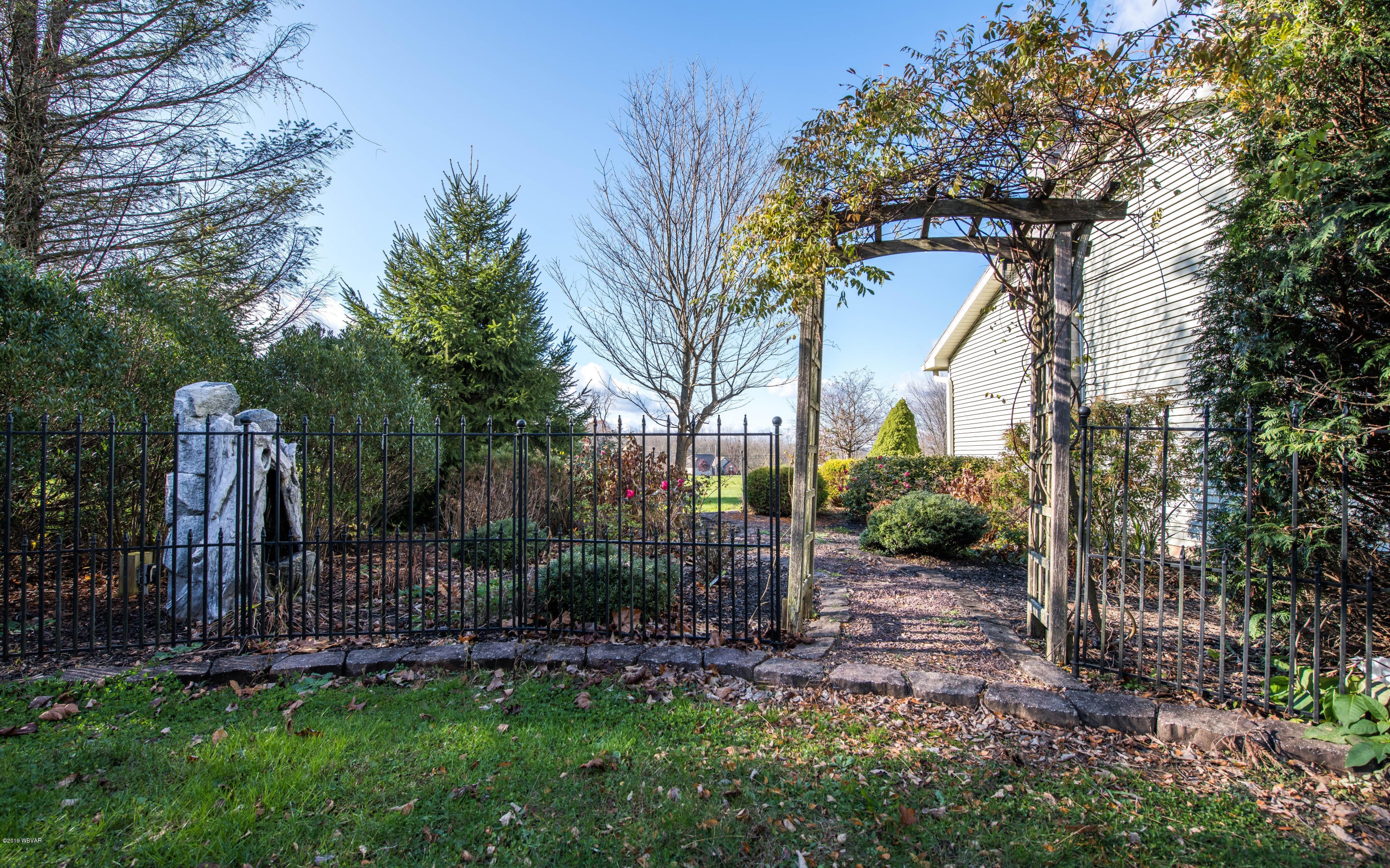 4643 Clarkstown Road Muncy, PA 17756 - Photo 34 of 70 Rose Garden with Fountain
