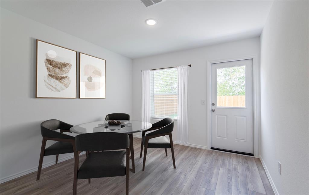 14134 Maida Drive Pilot Point, TX 76258 - Photo 4 of 14 *Model Representation - Dining nook off kitchen with large windows