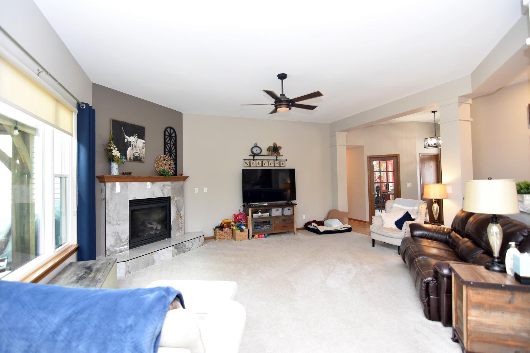 30936 Royal Hill Road Rochester, WI 53105 - Photo 8 of 34 Living Room View 1 (1)