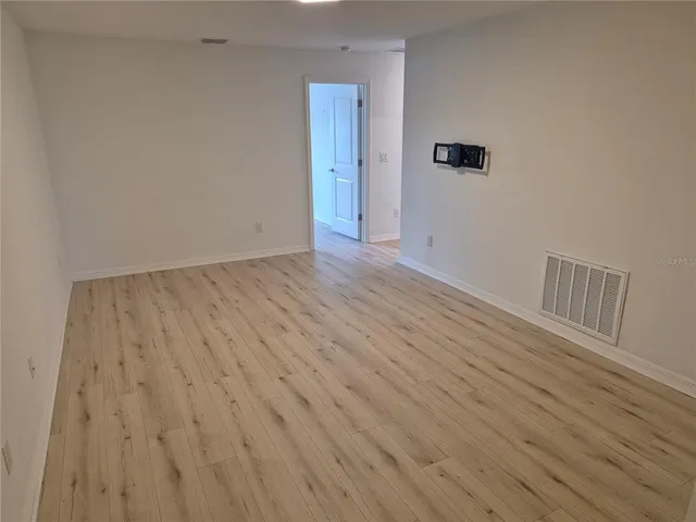 wooden floor in an empty room