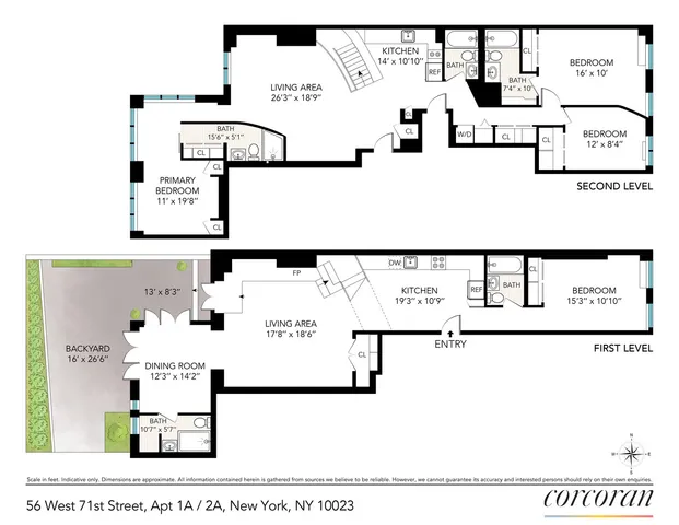 a sign board with buildings in the background