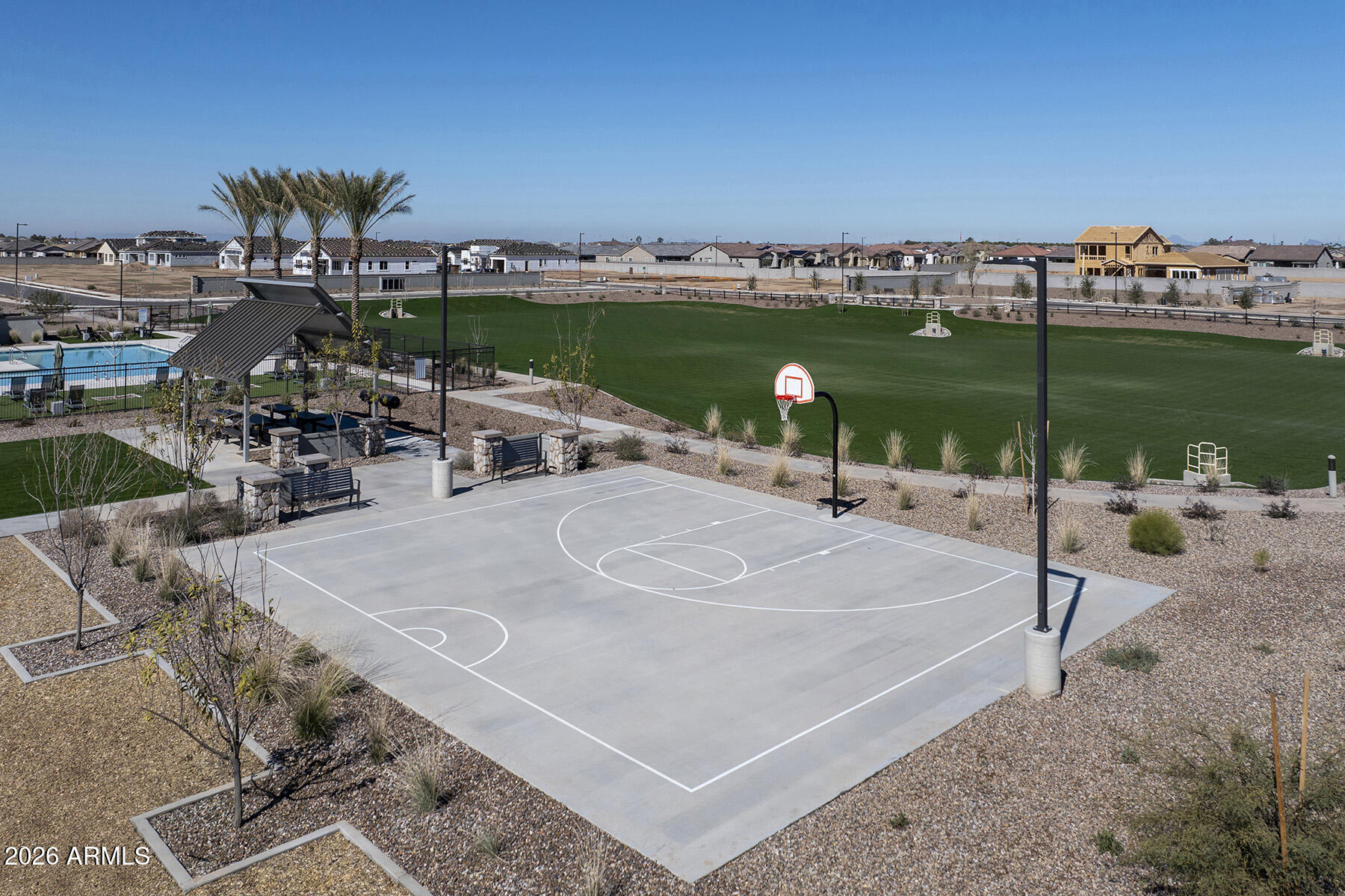22466 East Happy Road Queen Creek, AZ 85142 - Photo 14 of 19 Mattamy_EmpirePointe_Amenities_Basketbal