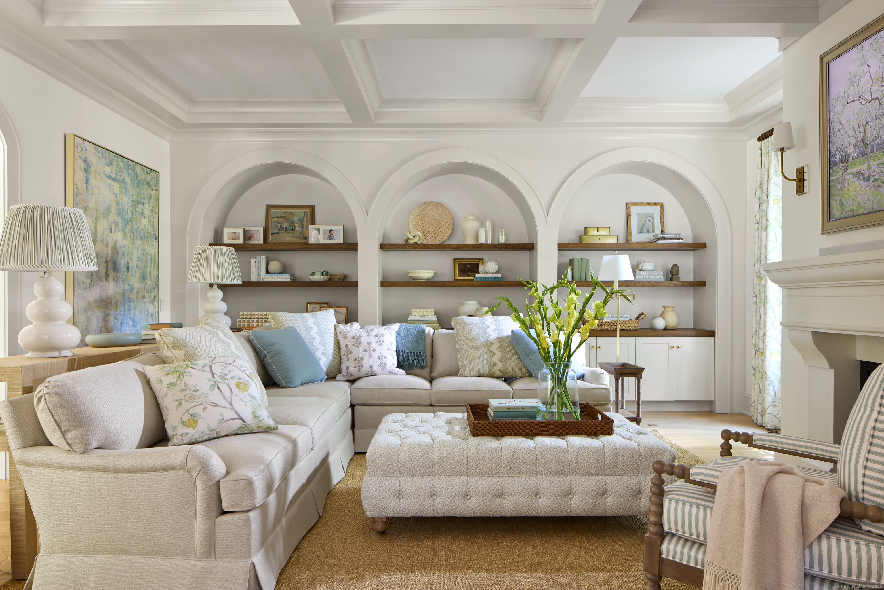 1 Sturges Highway, Unit 1 Westport, CT 06880 - Photo 15 of 15 a living room with furniture and a large window