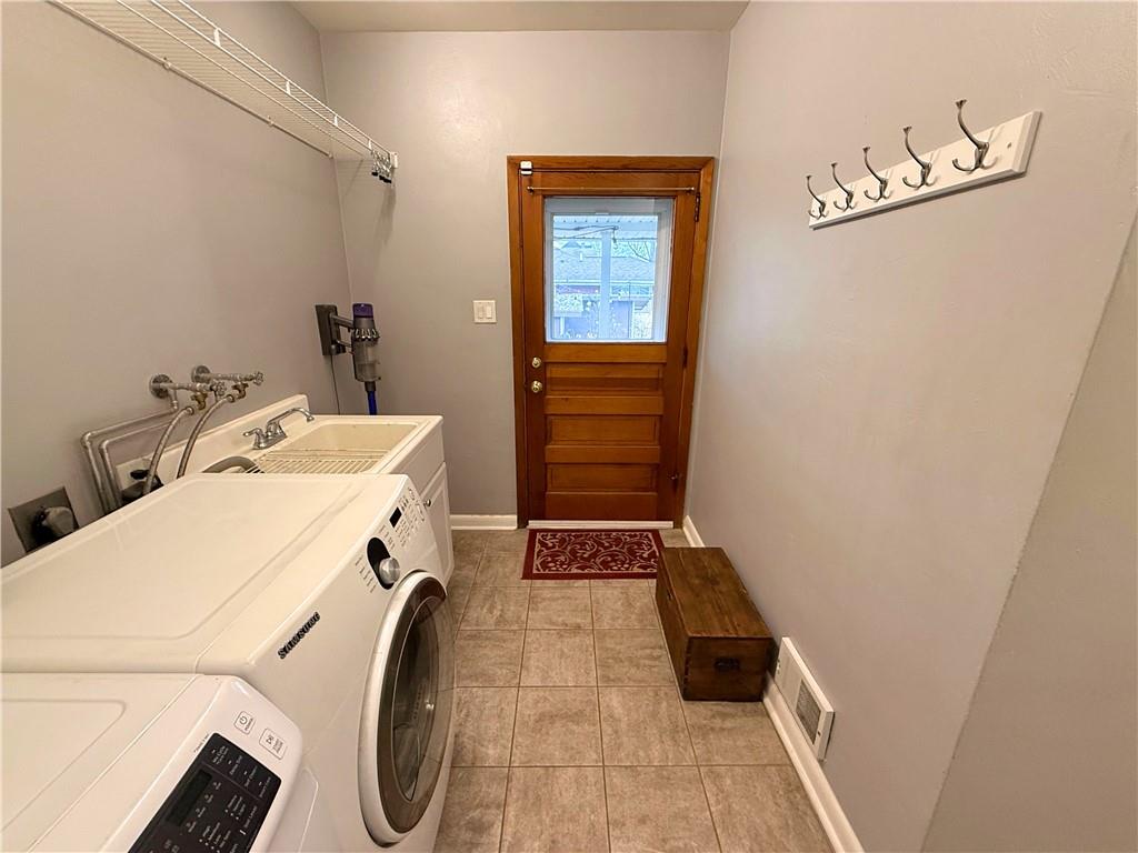 50 Philander Street Pittsburgh, PA 15218 - Photo 21 of 44 a utility room with dryer and washer