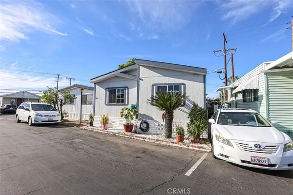 a view of a house with a patio
