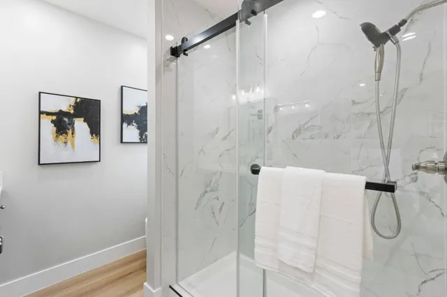 a view of a house with couches in a patio