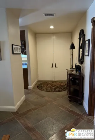 a view of a entryway door of the house