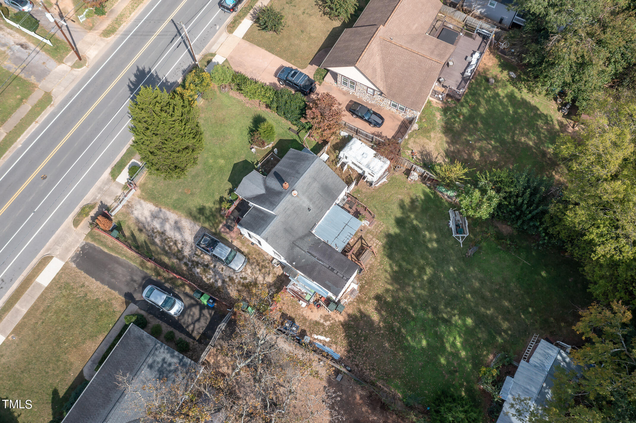 2214 Milburnie Road Raleigh, NC 27610 - Photo 6 of 14 Aerial of Home